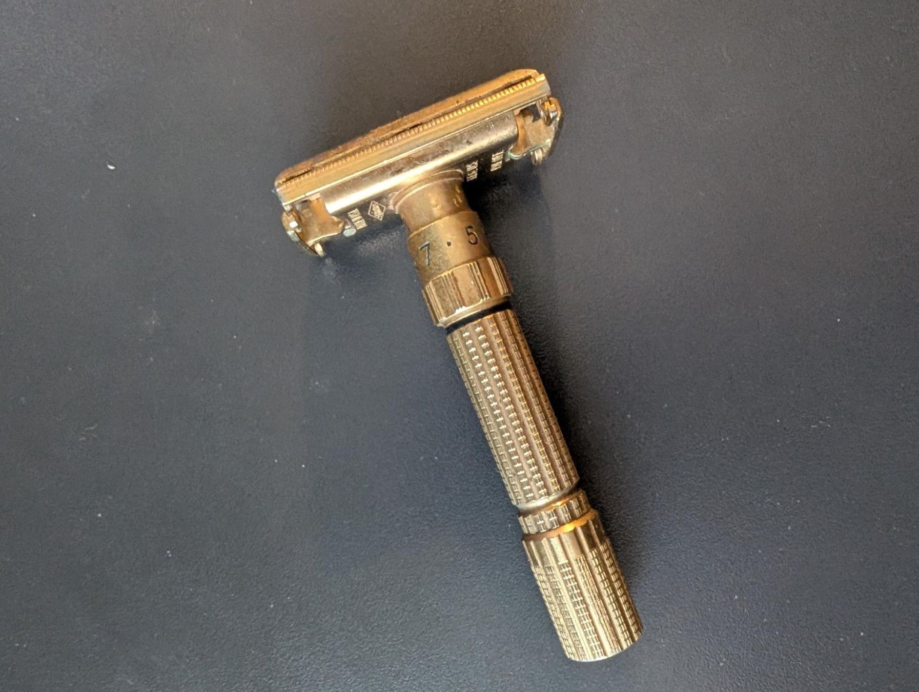 Rasoirs & Lames de rasage: Sammlerstück: Gillette Executive Adjustable "Fatboy" – D'occasion à Gattikon par Nikita8