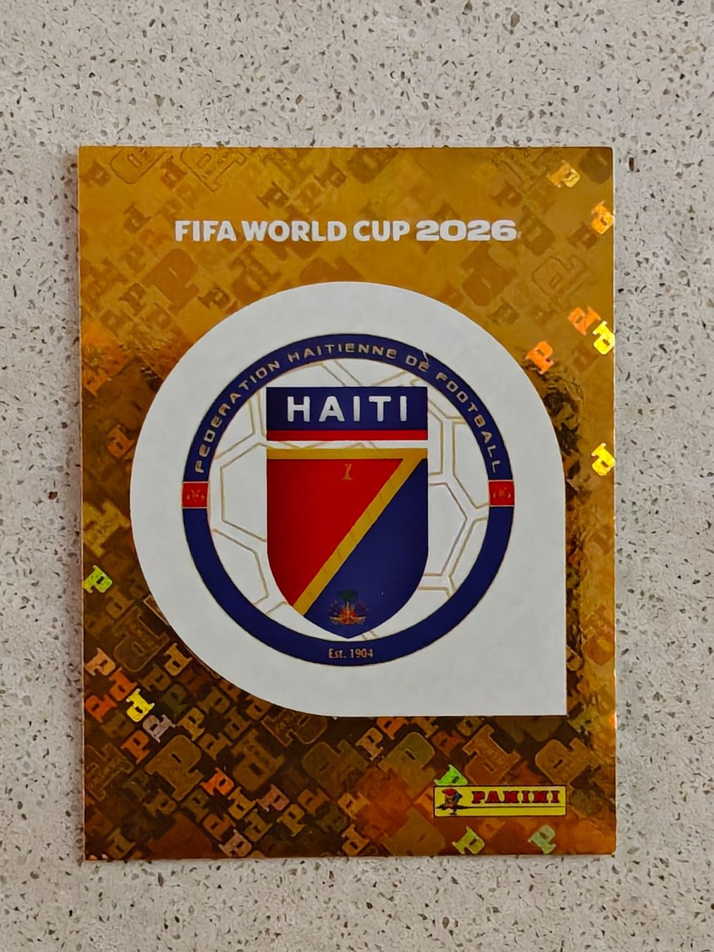 Panini Carte collezionabili: Panini Sticker WM 2026: Logo HAI 1 – Nuovo (secondo la descrizione) da Zofingen venduto da Mak2