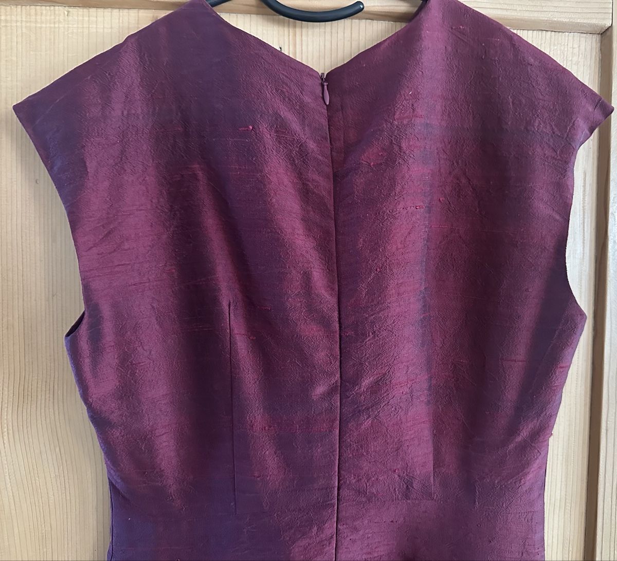 Kleider: Cocktailkleid Rohseide, Gr 38 – Gebraucht aus Bolken von Spinnwebereien 3
