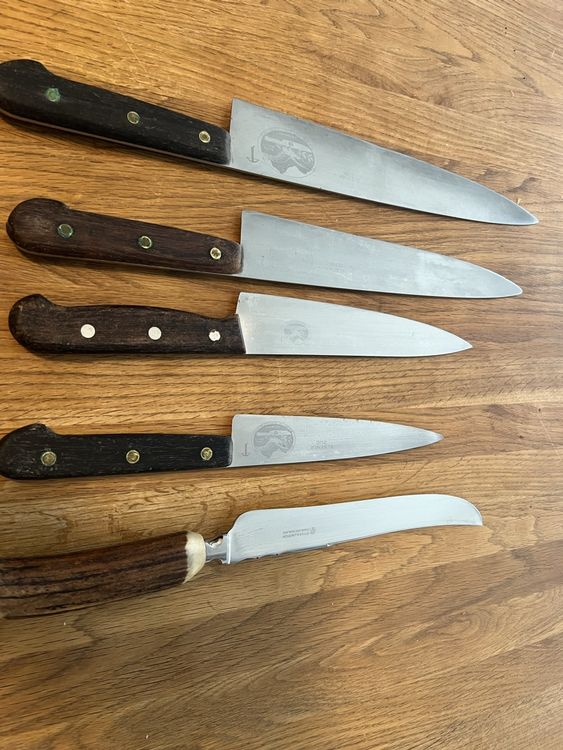 Victorinox Messer Set, 5 Teile, , Zuger Wappen (Gebraucht) in Pratteln ...