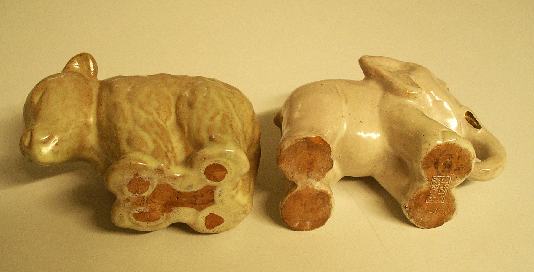 Statuette: LINZER KERAMIK, Bär und Elefant – Usato da Oberhofen am Thunersee venduto da luuping99 3