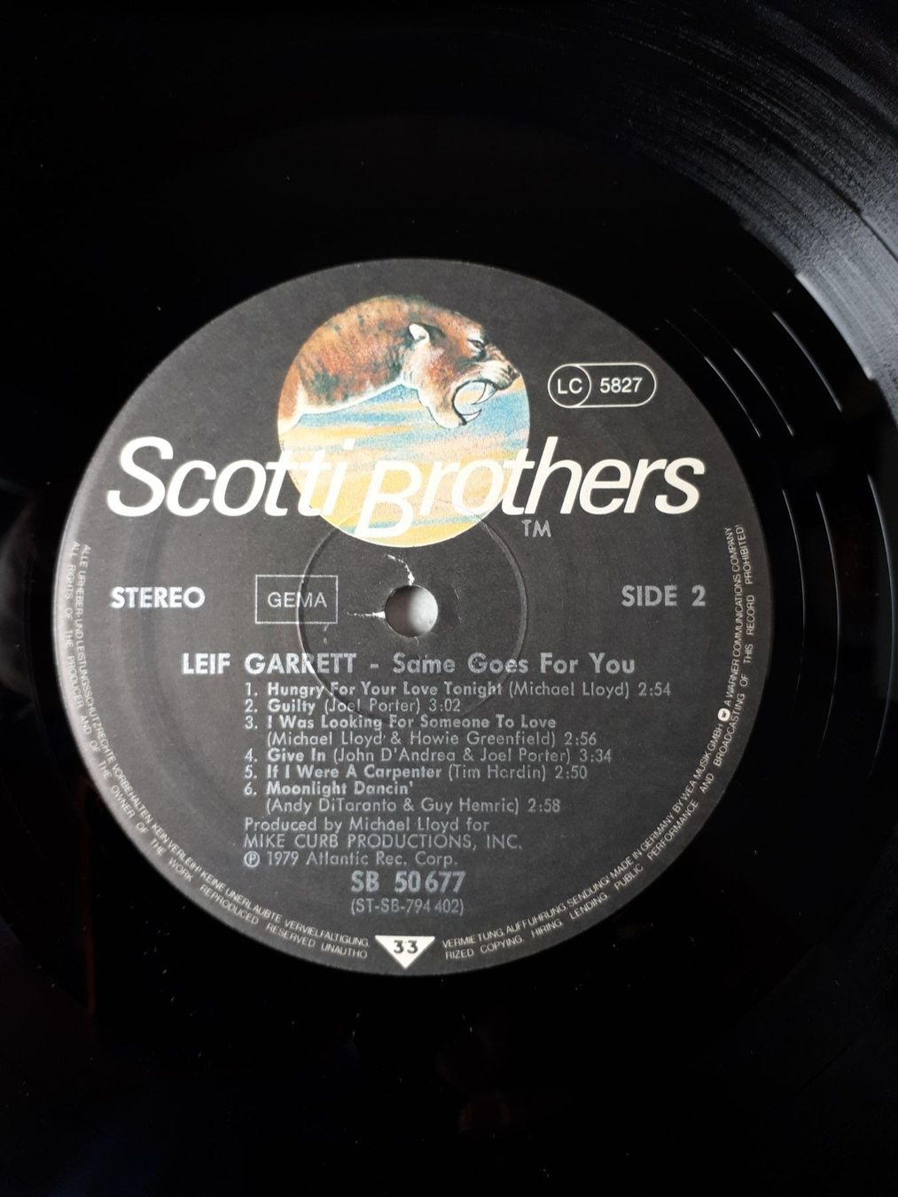 Schallplatten: LP Leif Garrett / Same Goes for You – Gebraucht aus Seewen SZ von SuperpumaDisplayTeam 5