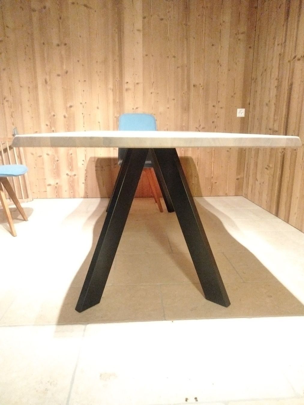 Tables: Superbe table chêne massif – D'occasion à Les Prés-d'Orvin par nalyne 1