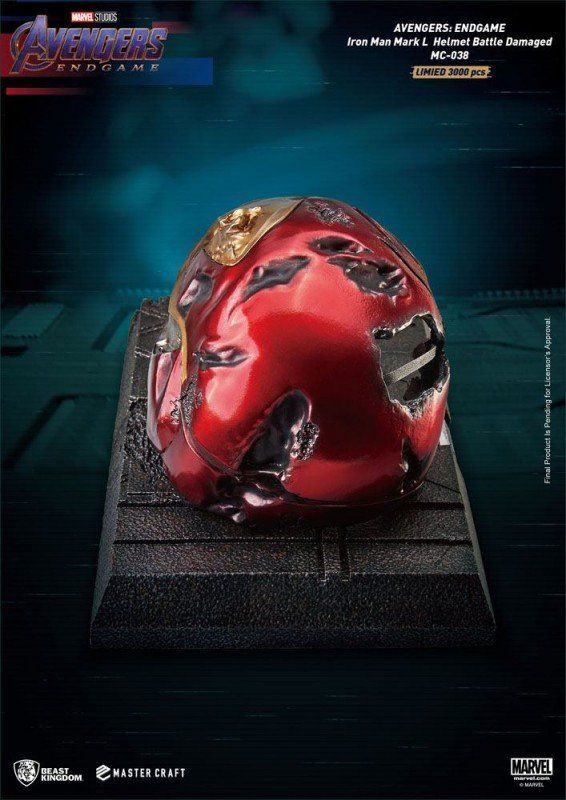 Figuren: Iron Man Mark50 Helmet Battle Damaged - Endgame – Neu (gemäss Beschreibung) aus Ormalingen von Joes03 2