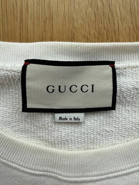 Gucci Maglioni & Felpe: original GUCCI Pullover Weiss – Usato da Emmenbrücke venduto da slymewolf 1