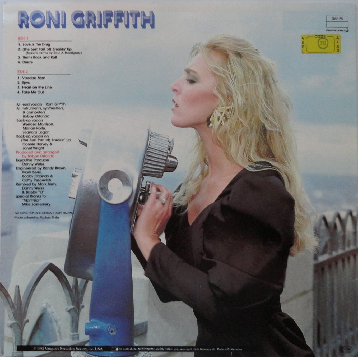 Schallplatten: RONI GRIFFITH - Desire – Gebraucht aus Neftenbach von Verk13 1