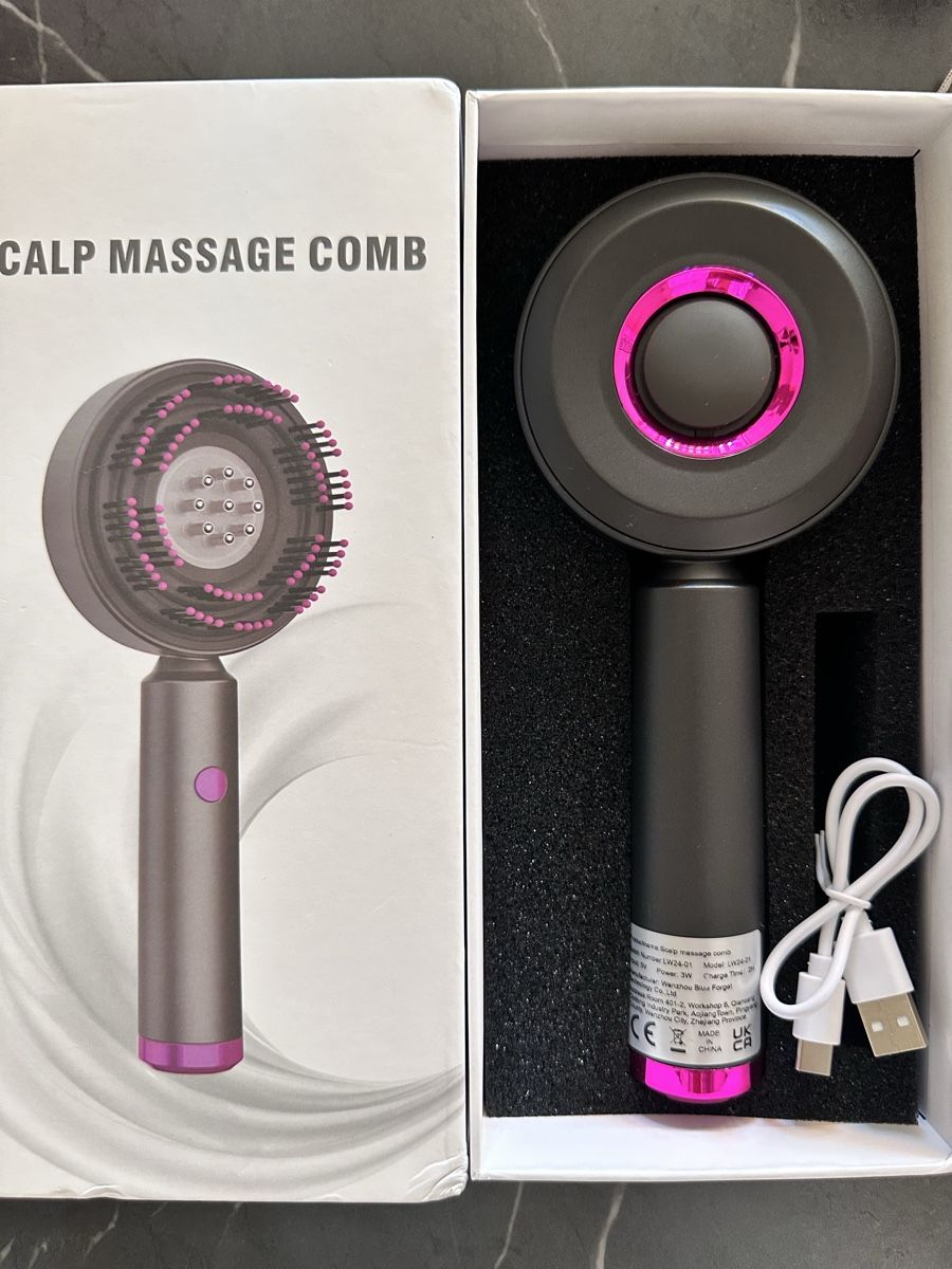 Dispositivi per massaggi: Scalp Massage Comb Electric new – Nuovo (secondo la descrizione) da Zürich venduto da ElissZurich 2