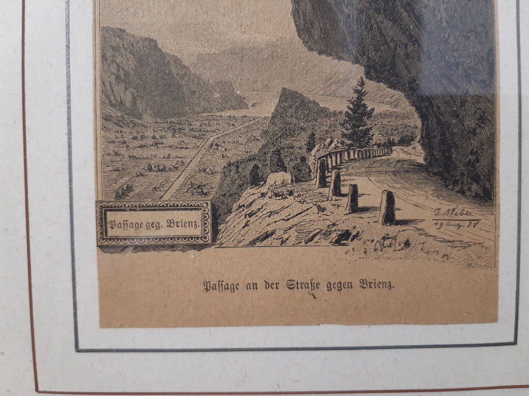 Grafica & Litografie: Litho 2 Stück Kandersteg und Brienz – Usato da Grindelwald venduto da carro5 5