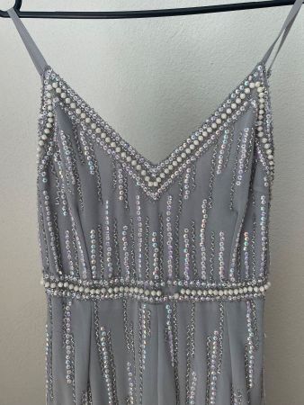 ‚Lace & Beads’ Jumpsuit mit Perlen