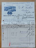 Alte Rechnung Briefkopf Lithographie Fehraltorf 1943