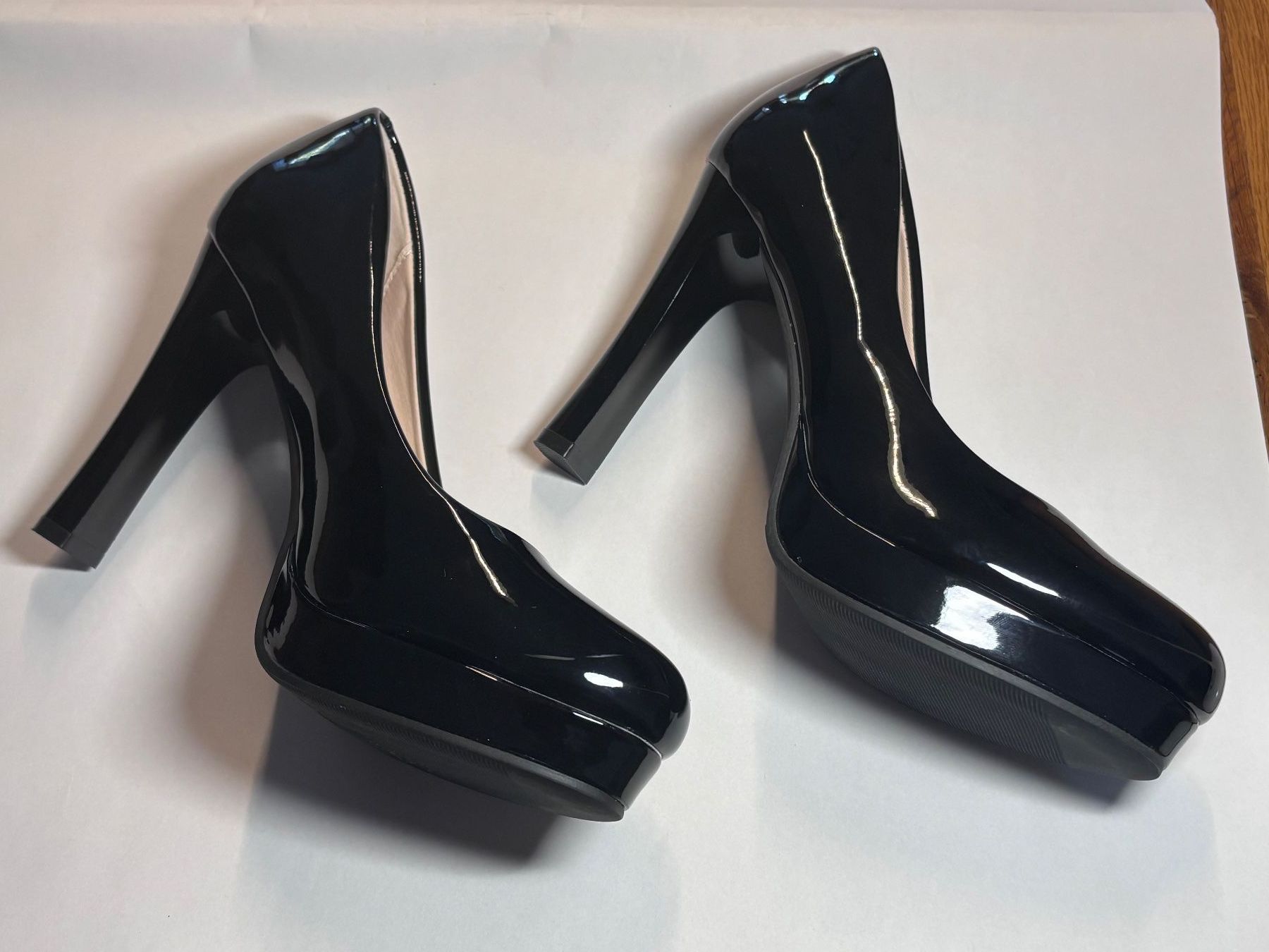 Scarpe da donna: PU-Leder Highheels pump, schwarz Gr.38 – Nuovo (secondo la descrizione) da Möhlin venduto da MichaBS85 7