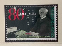 Niederlande 1991 Nobelpreis Frieden 1911 T.M.C.Asser postfr.