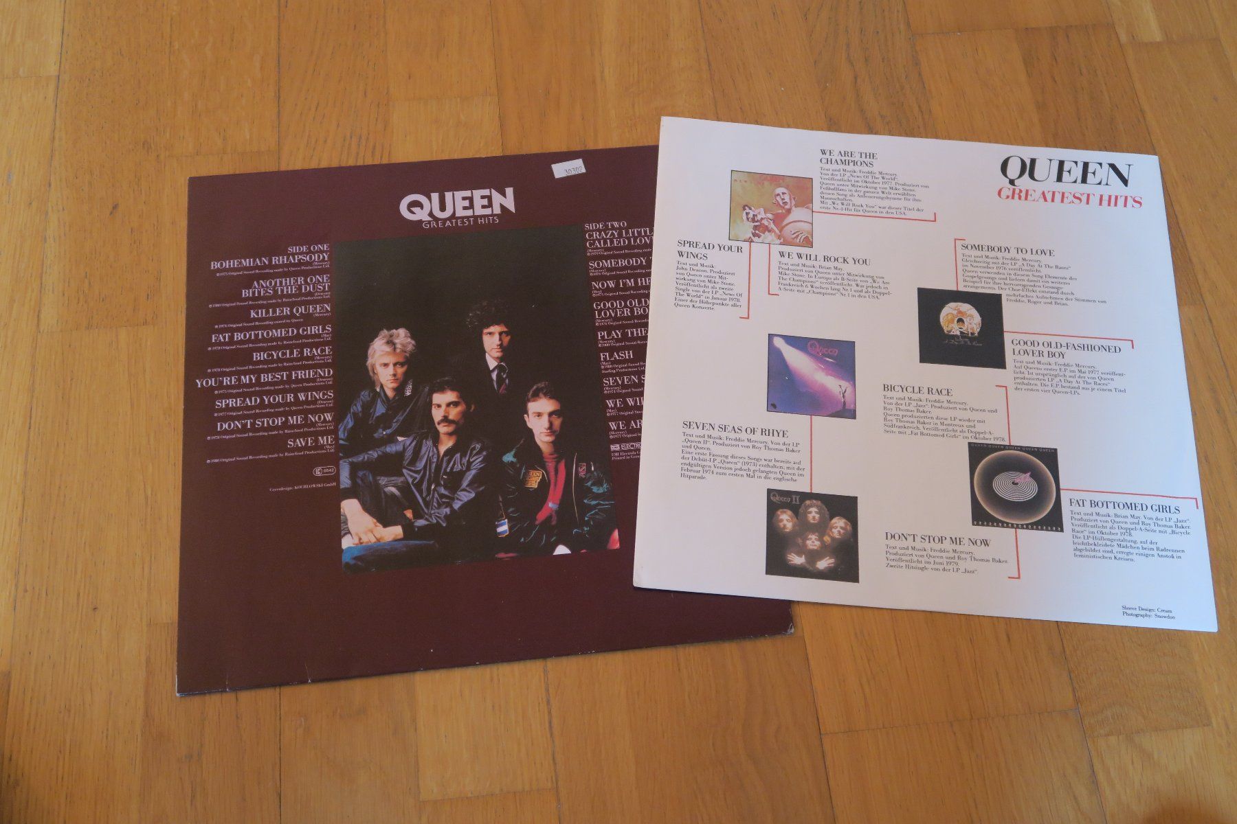 Vinyles: Queen – Greatest Hits – D'occasion à Thun par Karibu70 2