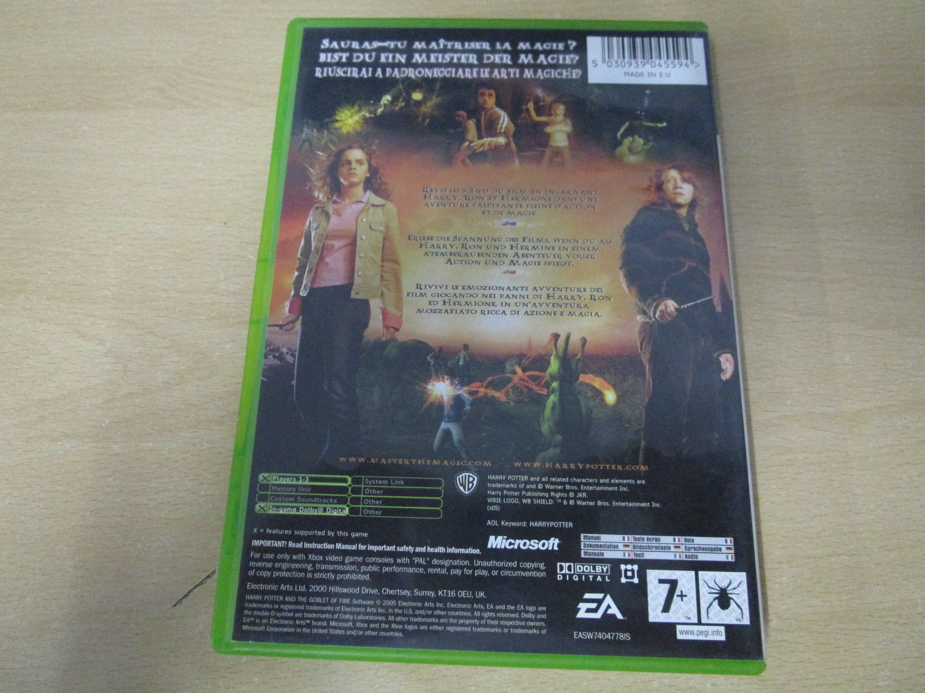Microsoft Spiele: Harry Potter und der Feuerkelch Microsoft Xbox XBOX – Gebraucht aus Goldau von agestuffer 1