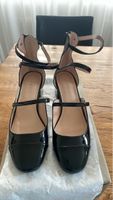 Scarpe Zara nere vernice cinturino tg 39
