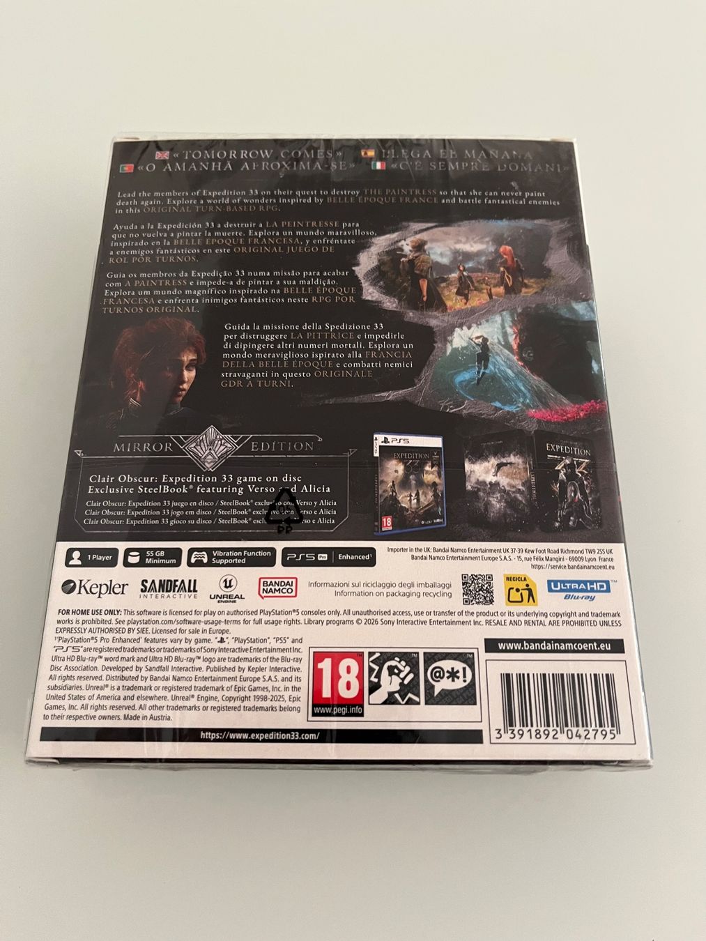 Sony Giochi: Clair Obscur: Expedition 33 - Mirror Edition PS5 – Nuovo e nell'imballaggio originale da Stabio venduto da rao_x6pt 2