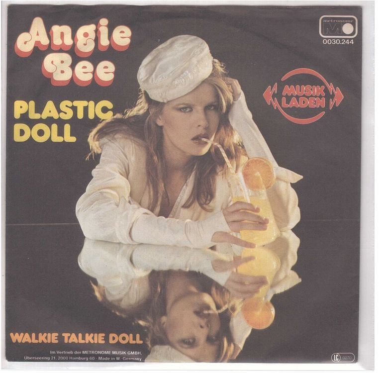 Dischi in vinile: Angie Bee  --  Plastic Doll  Single7 – Usato da Oberwil (Dägerlen) venduto da asteng