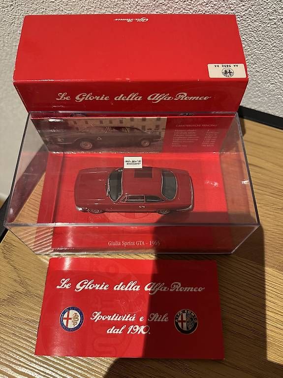 Modellini d'auto: Alfa Romeo Giulia Sprint GTA Modell – Usato da Grenchen venduto da Berti672 3