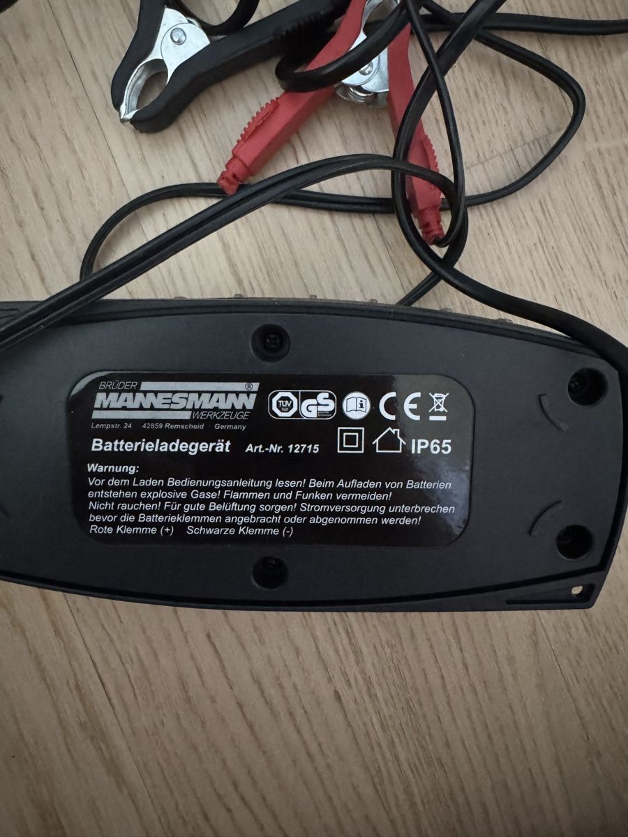 Caricabatterie: Intelligentes Batterieladegerät Brüder Mannesmann – Nuovo (secondo la descrizione) da Bülach venduto da sim_q88w 1