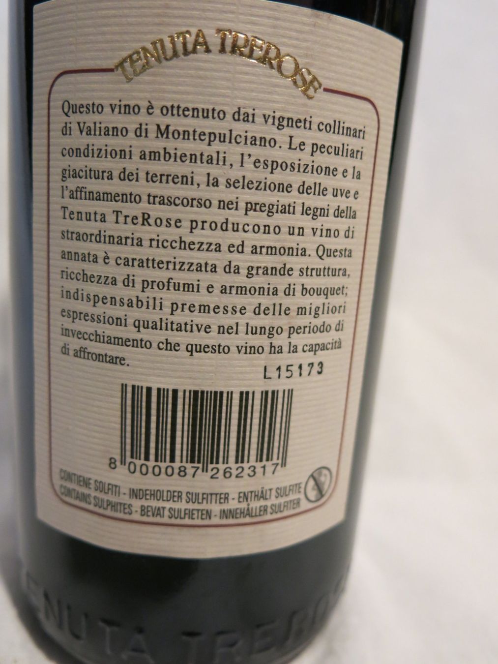 Vins: Fund Rot Wein 2012 – D'occasion à Buchs ZH par Ste1727 2