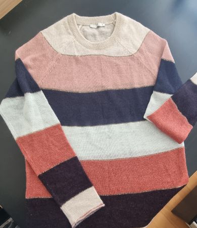 Women pullover striped Multicolor size S condition new