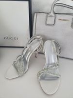Schuhe Asos, Größe 40, silver, Satin