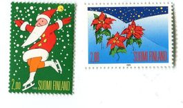 Briefmarken "Weihnachtsmann". Finnland.