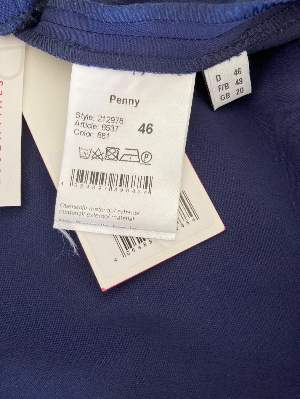 Raffaello Rossi Pantaloni: Hose Raffaello Rossi blau 46 – Nuovo (secondo la descrizione) da Fehraltorf venduto da mayalotto 3