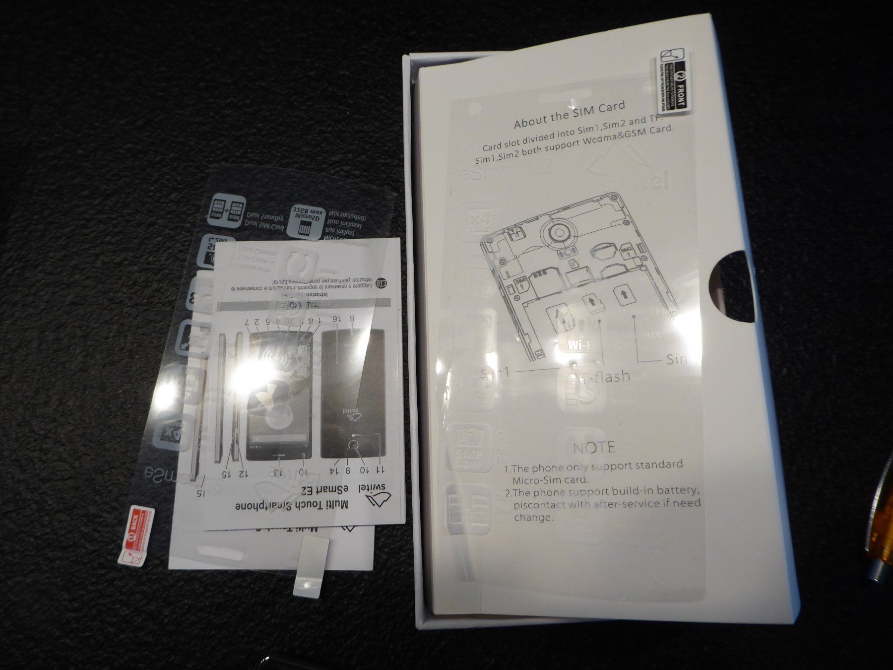 Switel Handys / Smartphones: Smartphone Switel eSmart E2 gebraucht defekt – Defekt aus Hettlingen von Zambole 5