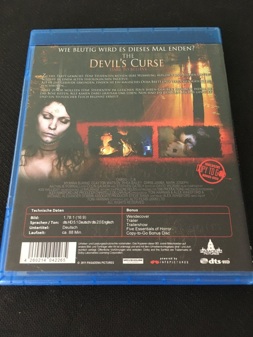 Tutti i DVDs: The Devil's Curse [Blu-ray] – Usato da St.Gallen venduto da MedienJoe 1