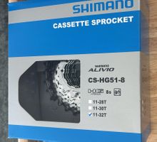 Neue SHIMANO Kassette 8-fach CS-HG51-8 11-32T