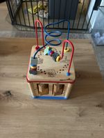 Wooden Activity Cube Busy Board Good Condition