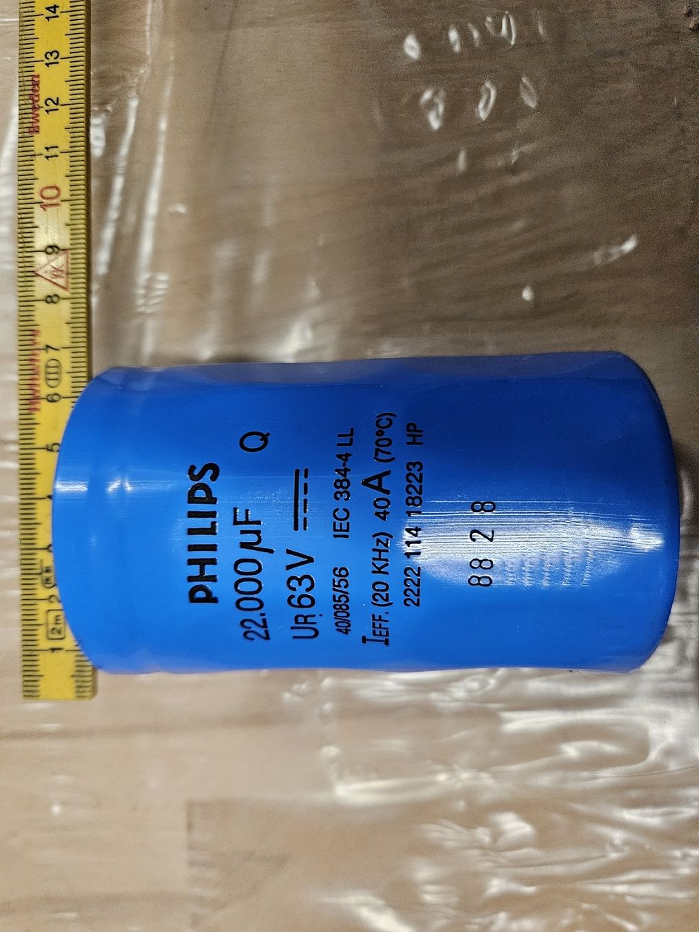 Philips Componenti elettronici: Elko Philips 22000uf 63V – Nuovo (secondo la descrizione) da Diepoldsau venduto da Knochen