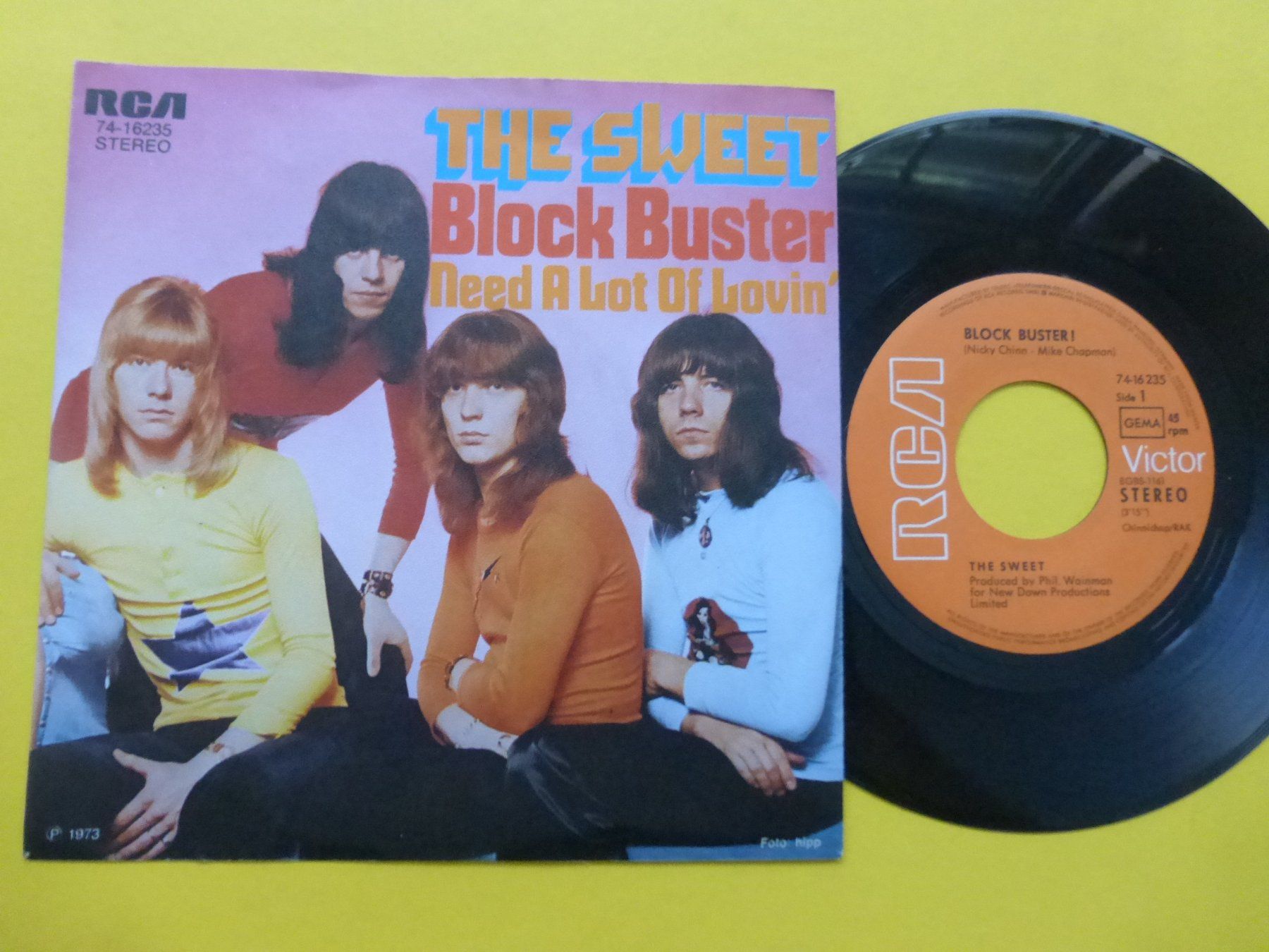 Dischi in vinile: The Sweet – Block Buster – Usato da Zürich venduto da Swiss57