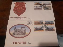 Namibie : Centenaire des chemins de fer, collection rare!