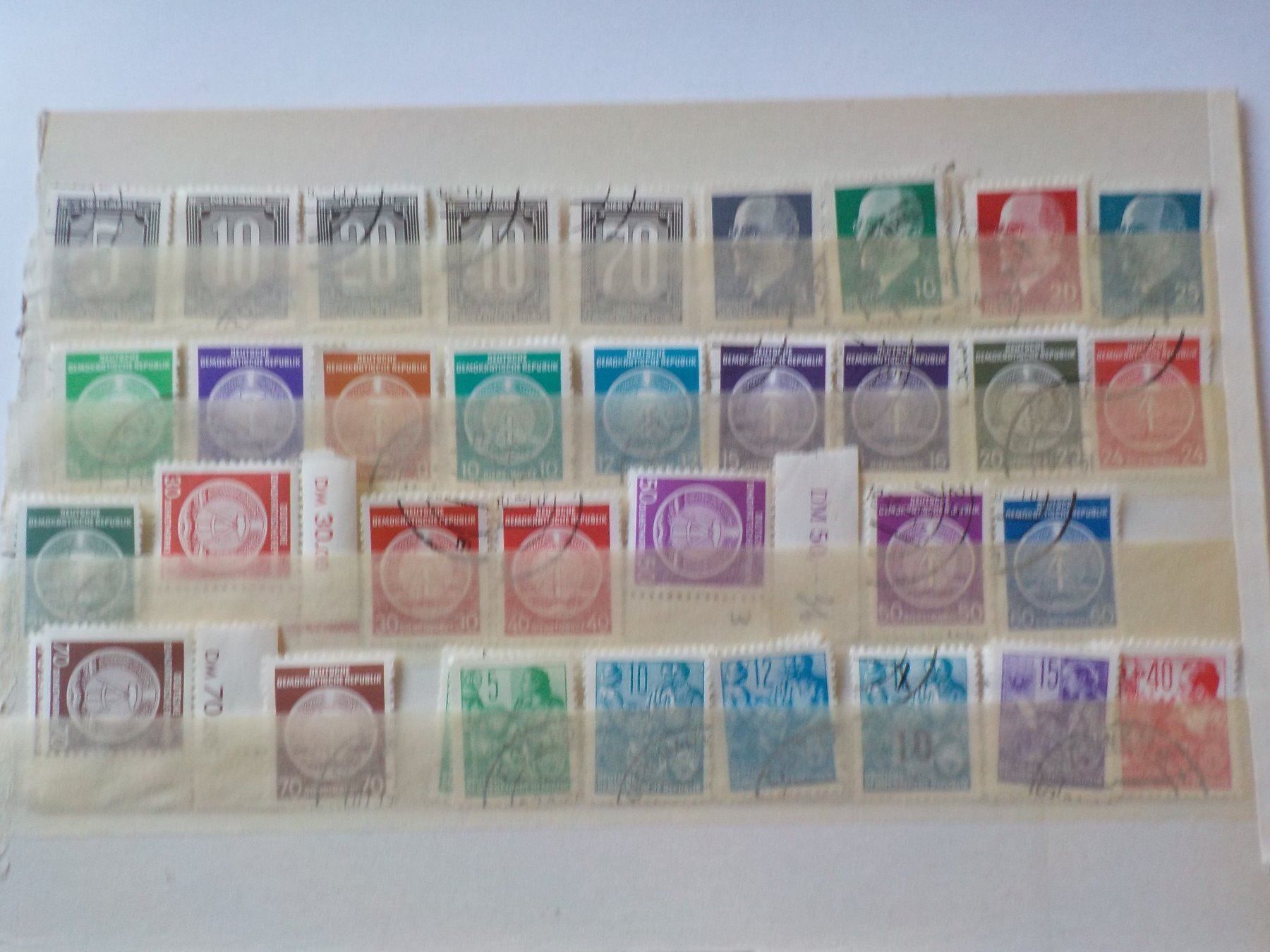 Tutti i francobolli: Europa, DDR, diverse Marken – Usato da Muri b. Bern venduto da Ricardoverkauf 1