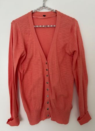 Coral Cardigan aus Baumwolle , Gr.M