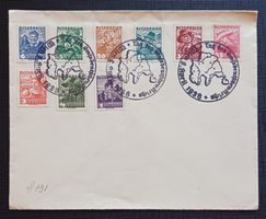 Brief ÖSTERREICH Satz GROSSDEUTSCHES REICH Stempel 1938