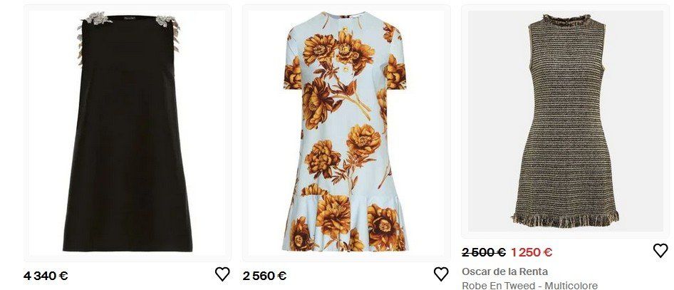 Vestiti: Oscar de la Renta Kleid / robe S – Usato da Collonges venduto da arashee 5