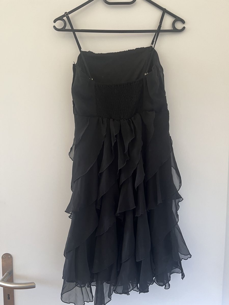 Orsay Vestiti: Schwarzes Cocktailkleid Abendkleid – Usato da Thun venduto da SonneBE 1