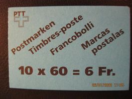 1993 Tourismus Markenheft Postfrisch