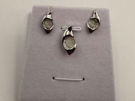 Mondstein Set Silber 925