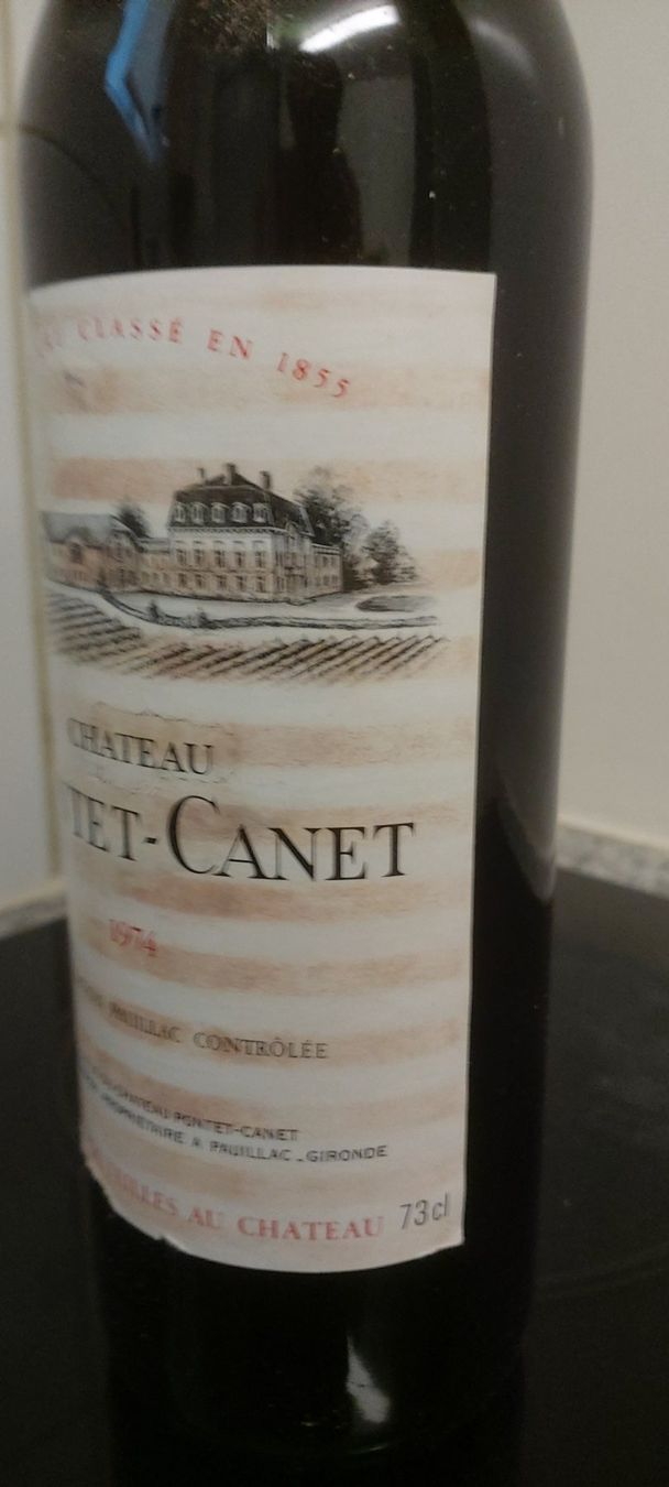 Vino: Chateau Pontet-Canet 1974 – Nuovo (secondo la descrizione) da Grenchen venduto da poggione 4