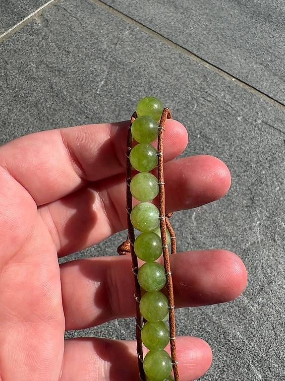 Bracciali & Braccialetti: Bracciale macrame con peridoto – Usato da Salorino venduto da Ann_db 2