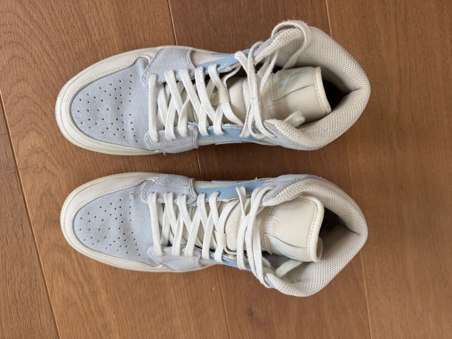 Jordan Scarpe da uomo: Air Jordan 1 Mid Mixed Textures Blue – Usato da Zürich venduto da jul_7css 2