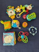 Baby Spielzeug Sammlung: Greifling, Buch, Rassel & mehr!