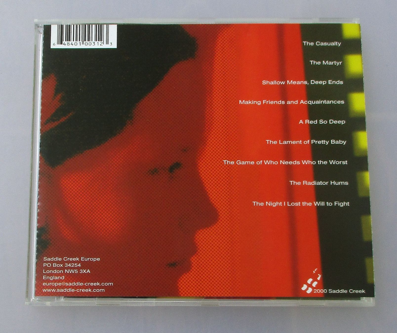 CD: CURSIVE - Domestica – Usato da Wattwil venduto da Muriel11 1