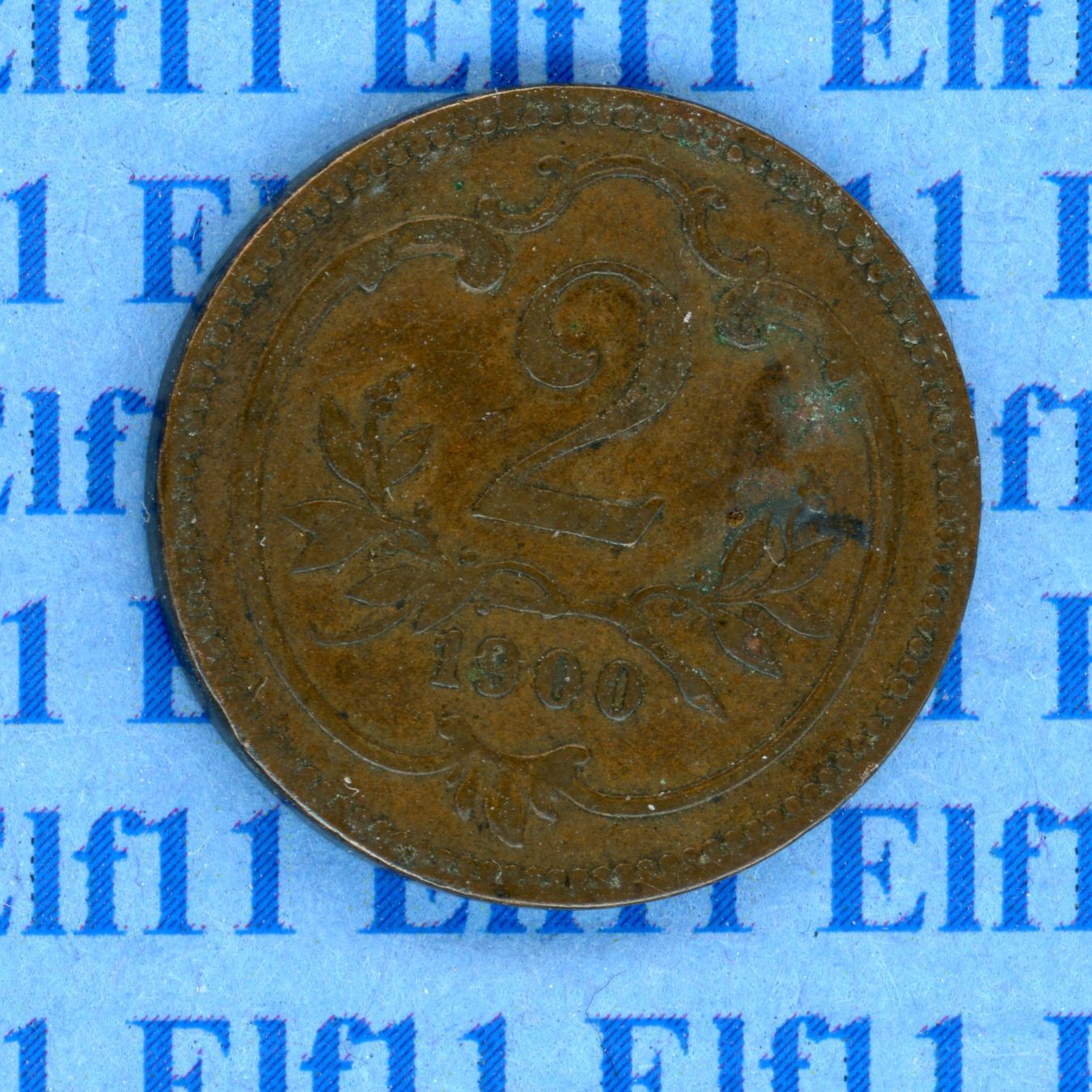 Tutti le monete: ATK___0.02 1900 ss 2 Heller – Usato da Widnau venduto da Elf11