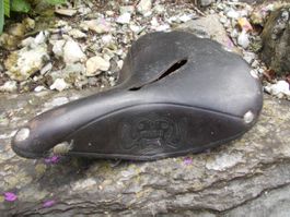 Antiker WIKO Velo Ledersattel *SAMMLERSTÜCK*