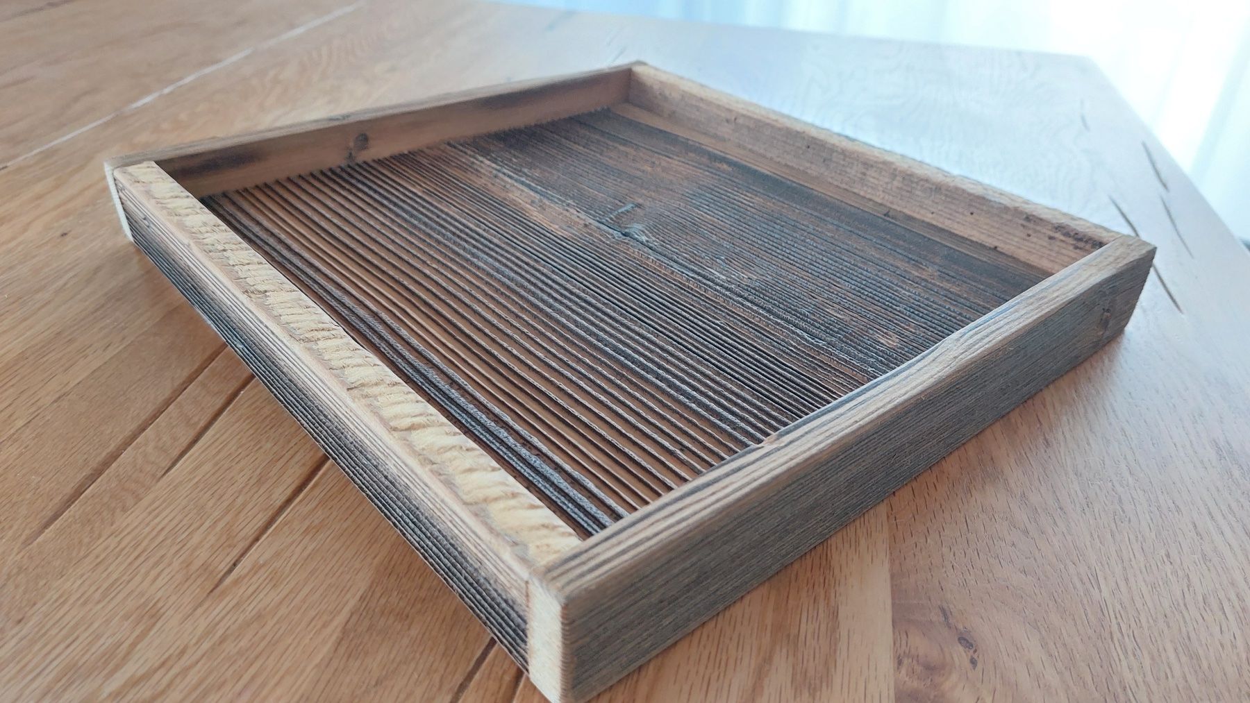 Tutte le decorazioni: Verschiedene Tablette aus schönen Altholzbrettern – Nuovo e nell'imballaggio originale da Egnach venduto da Oldwoodstyle 5